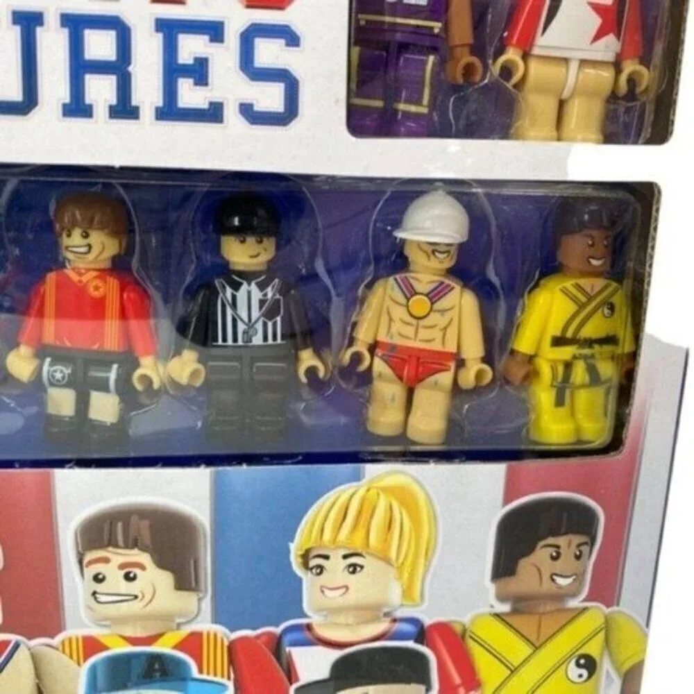 Blokko sports minifigures